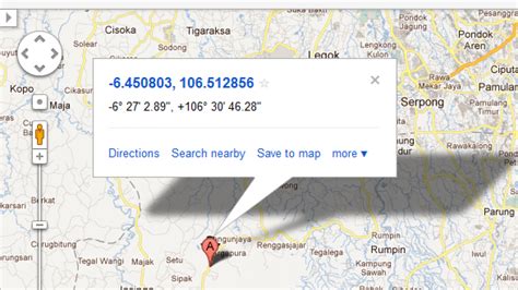 Cara Memasukkan Koordinat Di Google Maps